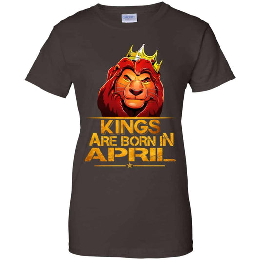 Lion King Are Born In April Shirt, Hoodie, Tank