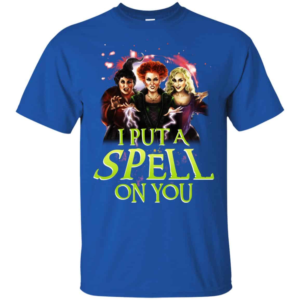 I Put A Spell On You – Hocus Pocus Shirt, Hoodie, Tank