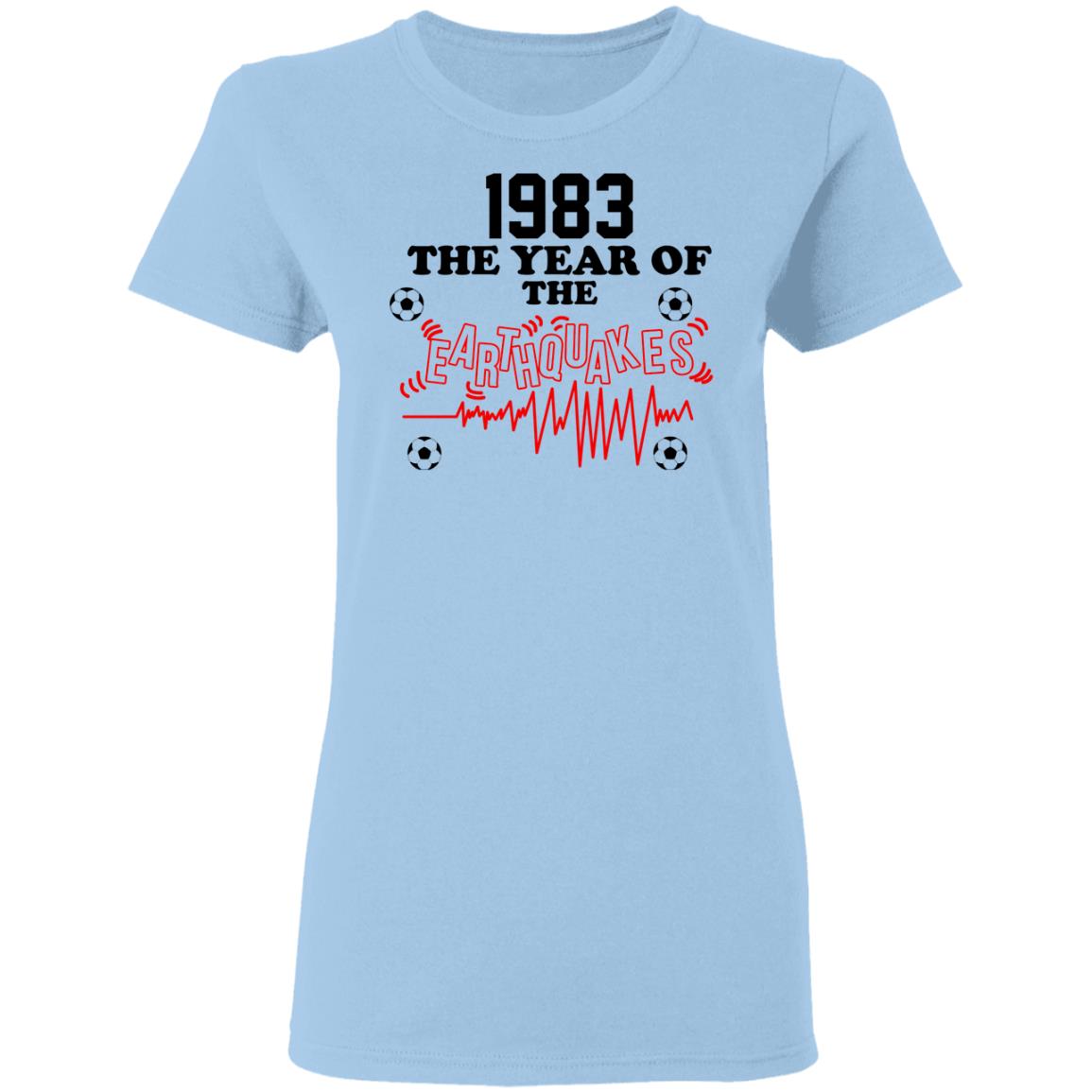 1983 The Year Of The Earthquakes San Jose Earthquakes Shirt, Hoodie, Tank