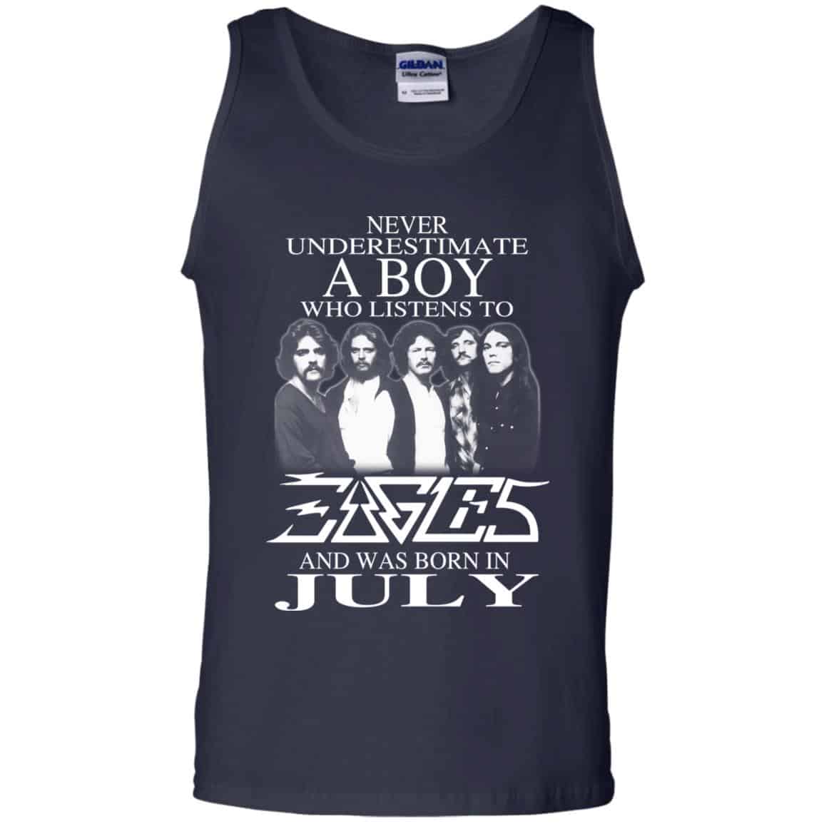 A Boy Who Listens To Eagles And Was Born In July T-Shirts, Hoodie, Tank