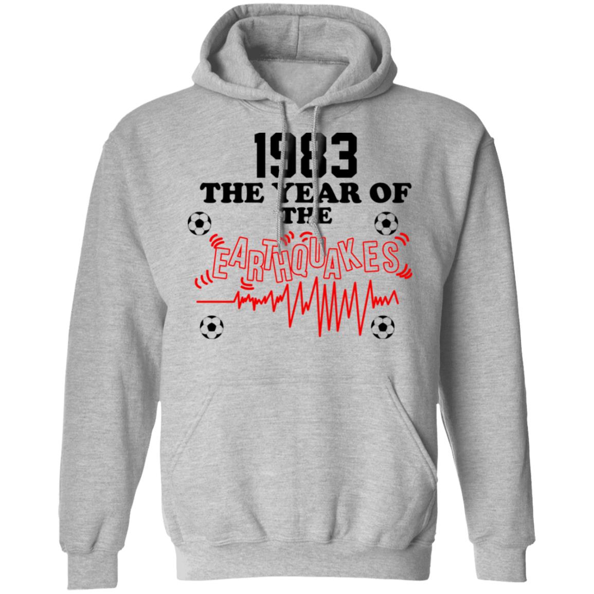 1983 The Year Of The Earthquakes San Jose Earthquakes Shirt, Hoodie, Tank