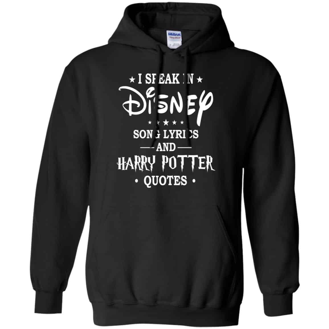 I Speak In Disney Song Lyrics and Harry Potter Quotes Shirt, Hoodie, Tank