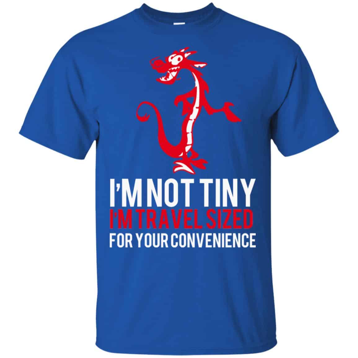 I’m Not Tiny I’m Travel Sized For Your Convenience Shirt, Hoodie, Tank
