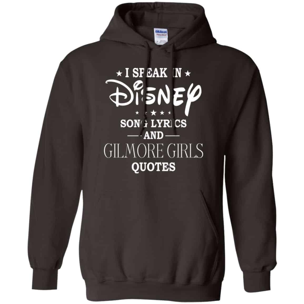 I Speak In Disney Song Lyrics and Gilmore Girls Quotes Shirt, Hoodie, Tank