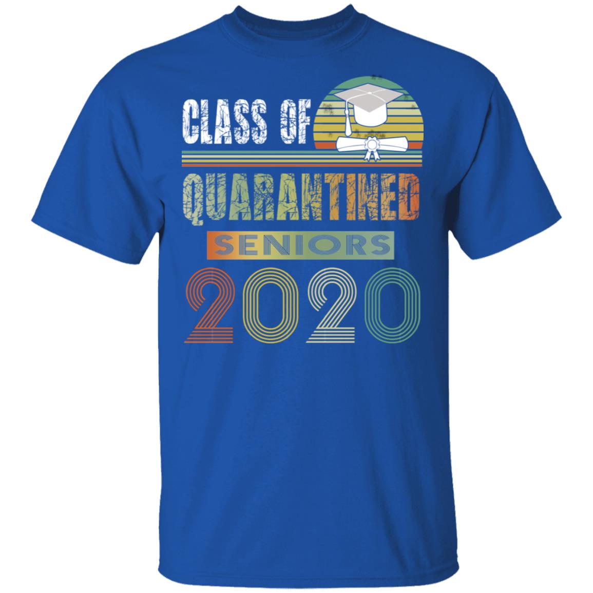 Class Of Quarantined Seniors 2020 Shirt, Hoodie, Tank