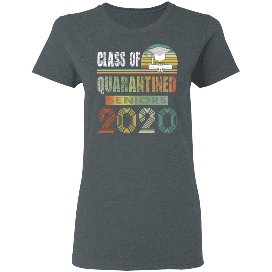 Class Of Quarantined Seniors 2020 Shirt, Hoodie, Tank