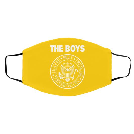 
	The Boys Hughie Billy Frenchie Mother’s Milk Face Mask