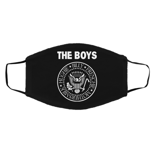 The Boys Hughie Billy Frenchie Mother’s Milk Face Mask