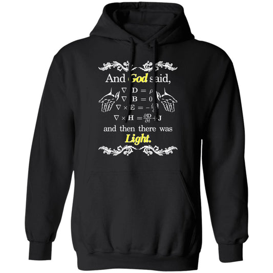 God Said Maxwell Equations Christian Physics Nerd Shirt, Hoodie, Tank