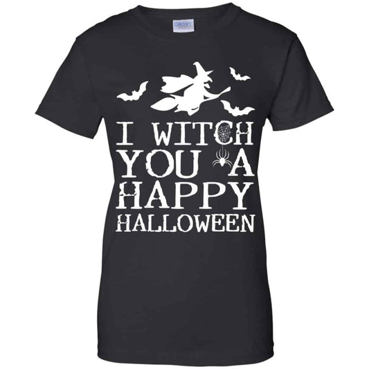 
	I Witch You A Happy Halloween Shirt, Hoodie, Tank