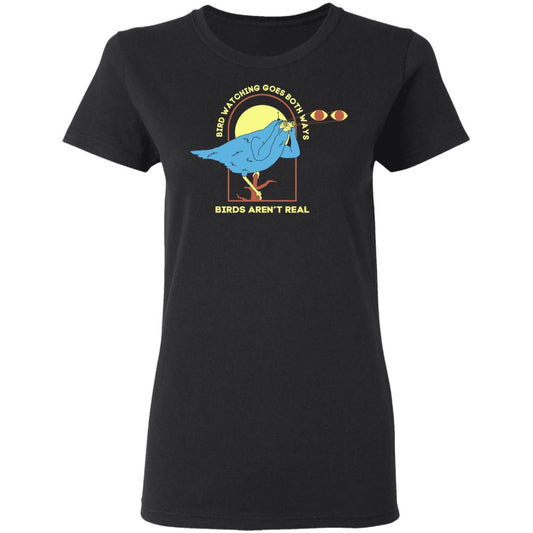 Bird Watching Goes Both Ways Bird Aren’t Real Shirt, Hoodie, Tank