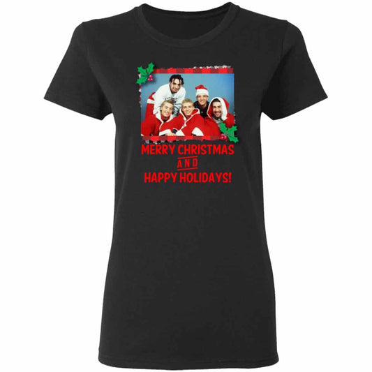 
	NSYNC Merry Christmas And Happy Holidays Shirt, Hoodie, Tank