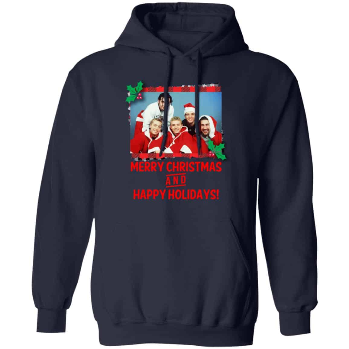 NSYNC Merry Christmas And Happy Holidays Shirt, Hoodie, Tank