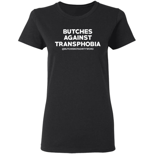 
	Butches Against Transphobia @Butchisnotadirtyword Shirt, Hoodie, Tank