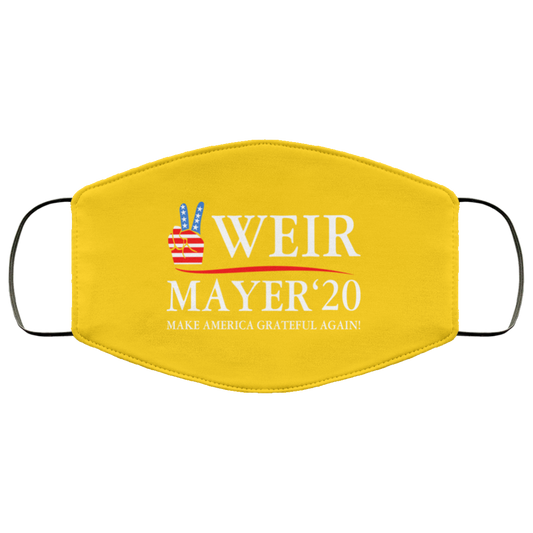 
	Weir Mayer 2020 Make America Grateful Again Face Mask