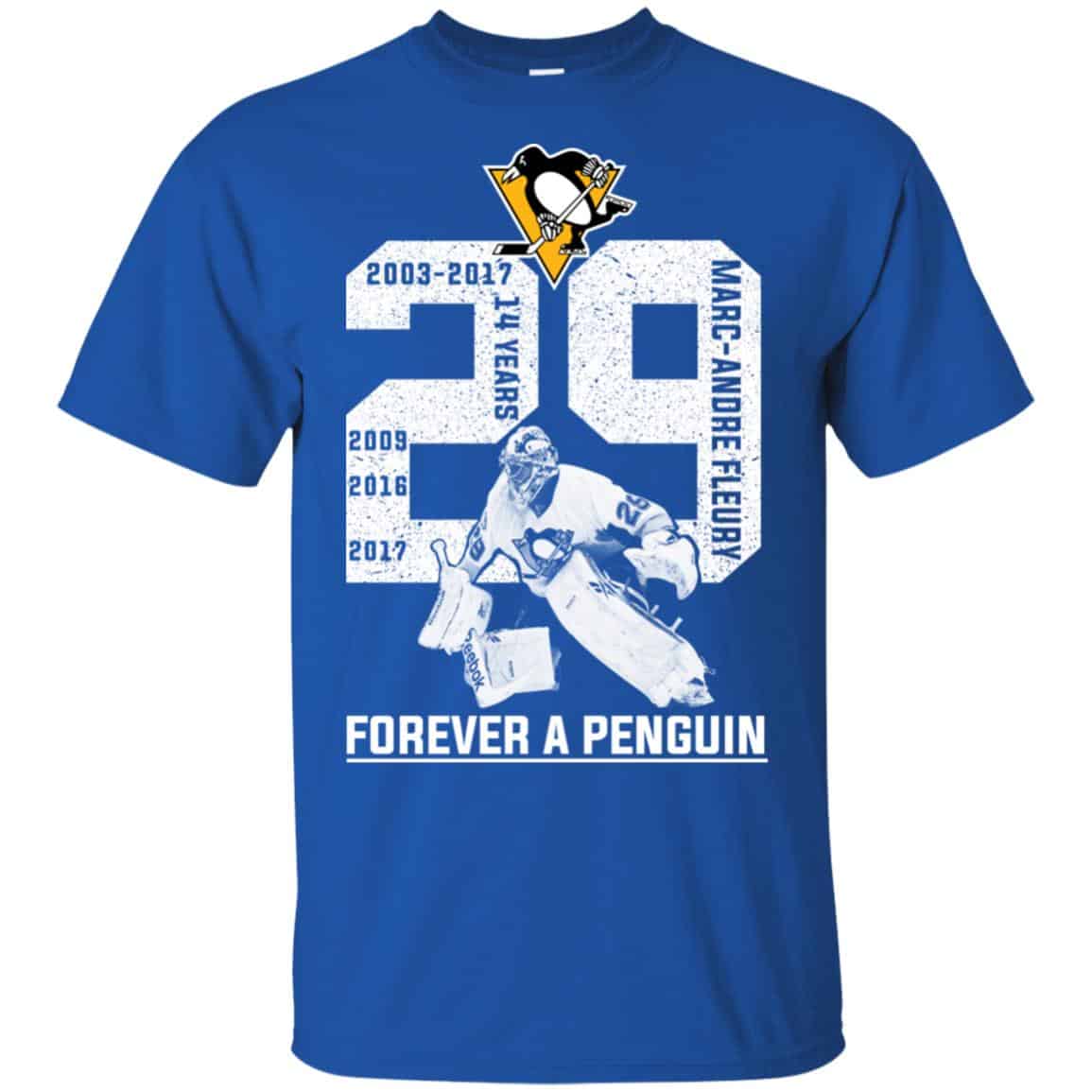 Marc Andre Fleury Forever A Penguin T-Shirts, Hoodie, Sweater