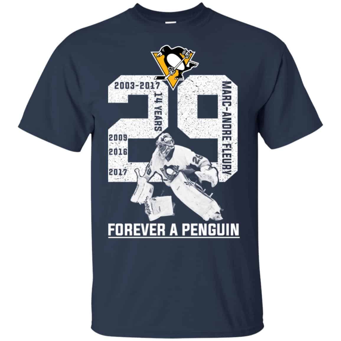 Marc Andre Fleury Forever A Penguin T-Shirts, Hoodie, Sweater
