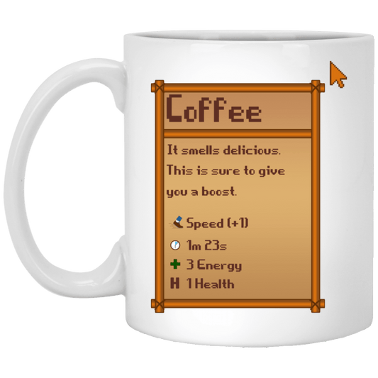 Stardew Valley Coffee 11oz 15oz Mug