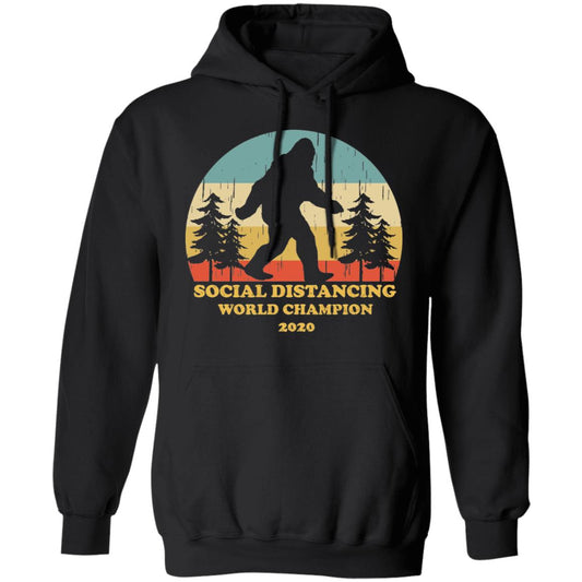 Bigfoot Social Distancing World Champion 2020 Shirt, Hoodie, Tank