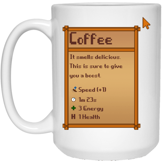 
	Stardew Valley Coffee 11oz 15oz Mug