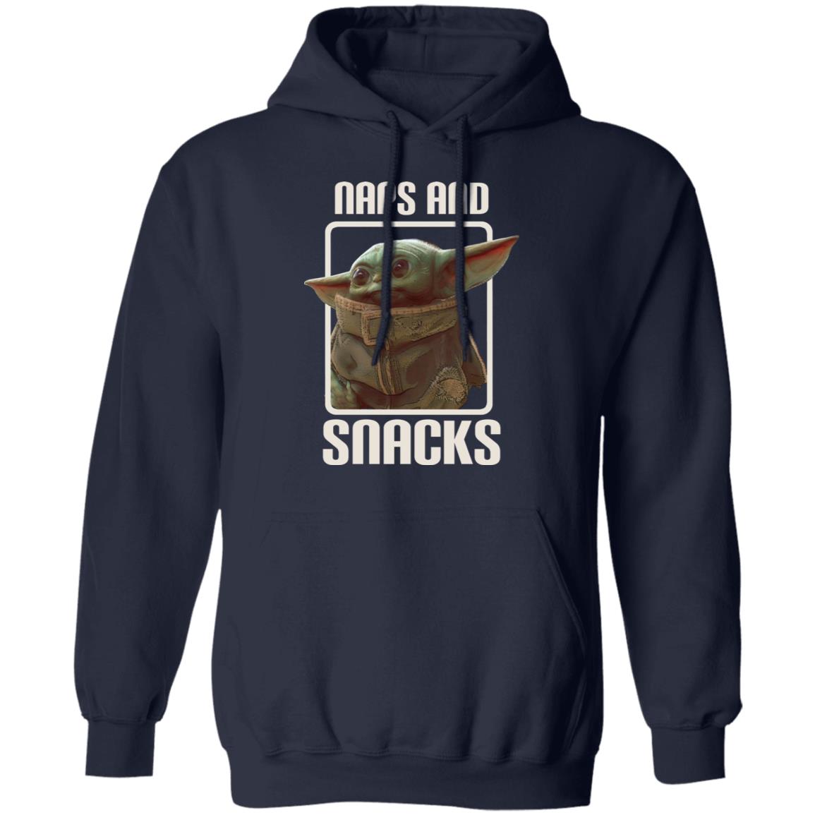 Baby Yoda Naps And Snacks Shirt, Hoodie, Tank