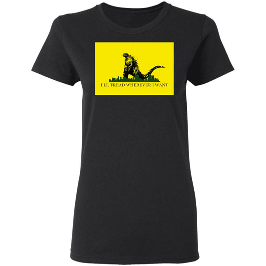 
	I’ll Tread Wherever I Want Godzilla Shirt, Hoodie, Tank