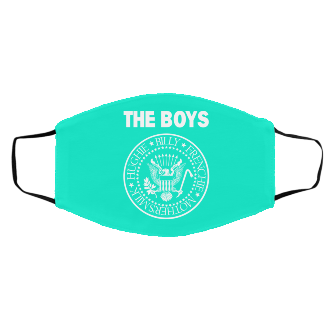 The Boys Hughie Billy Frenchie Mother’s Milk Face Mask