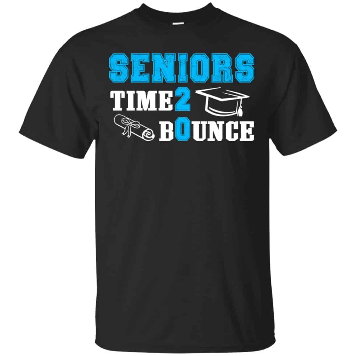Seniors Time 2 Bounce – Class Of 2020 T-Shirts, Hoodie, Tank
