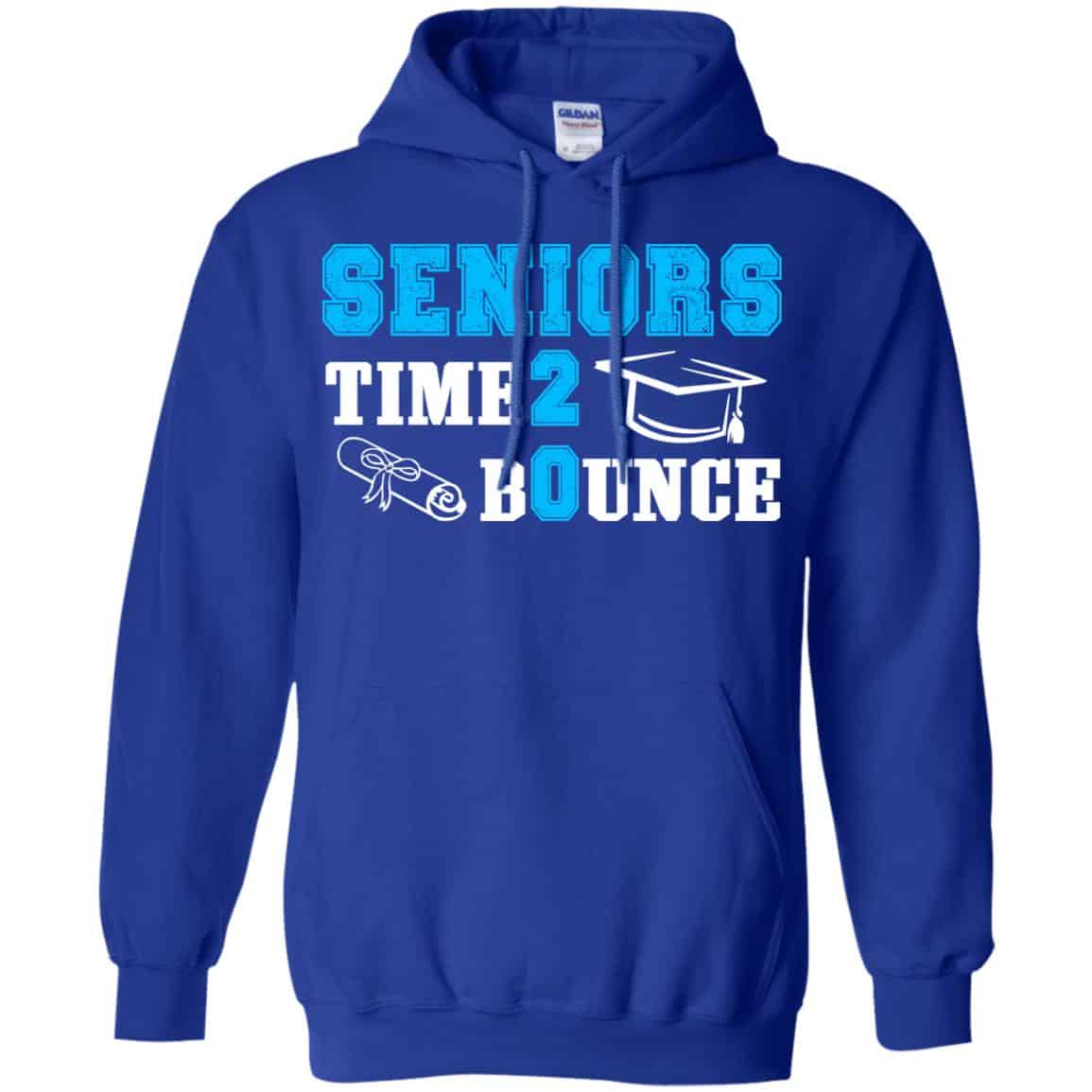 Seniors Time 2 Bounce – Class Of 2020 T-Shirts, Hoodie, Tank
