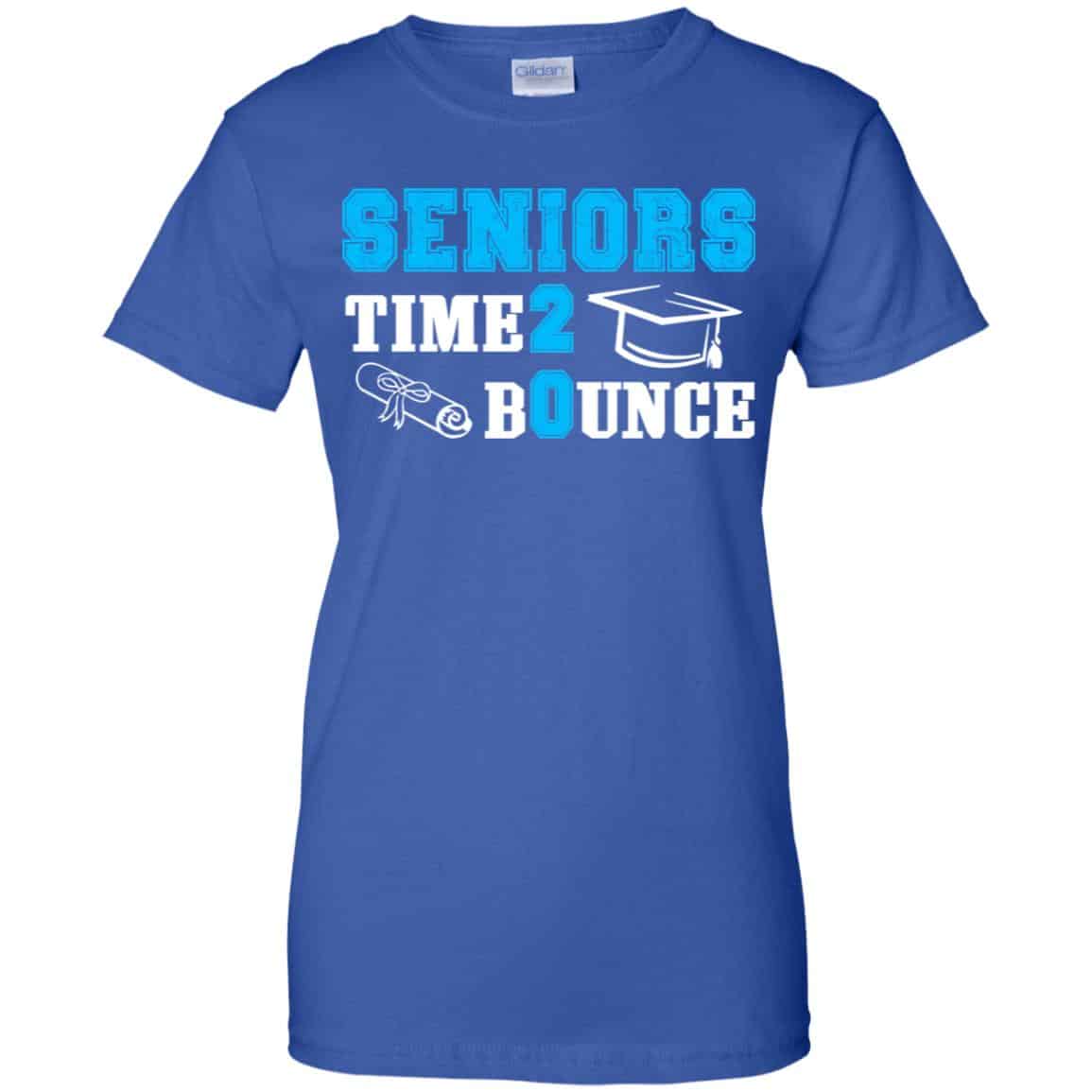 Seniors Time 2 Bounce – Class Of 2020 T-Shirts, Hoodie, Tank