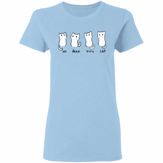 
	Un Deux Trois Cat Shirt, Hoodie, Tank