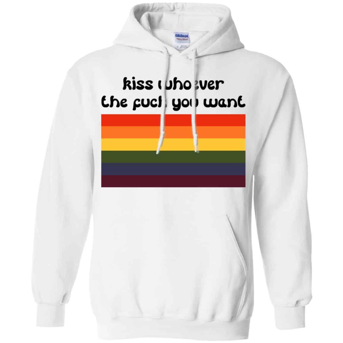 LGBT: Kiss Whoever The Fuck You Want T-Shirts, Hoodie, Tank
