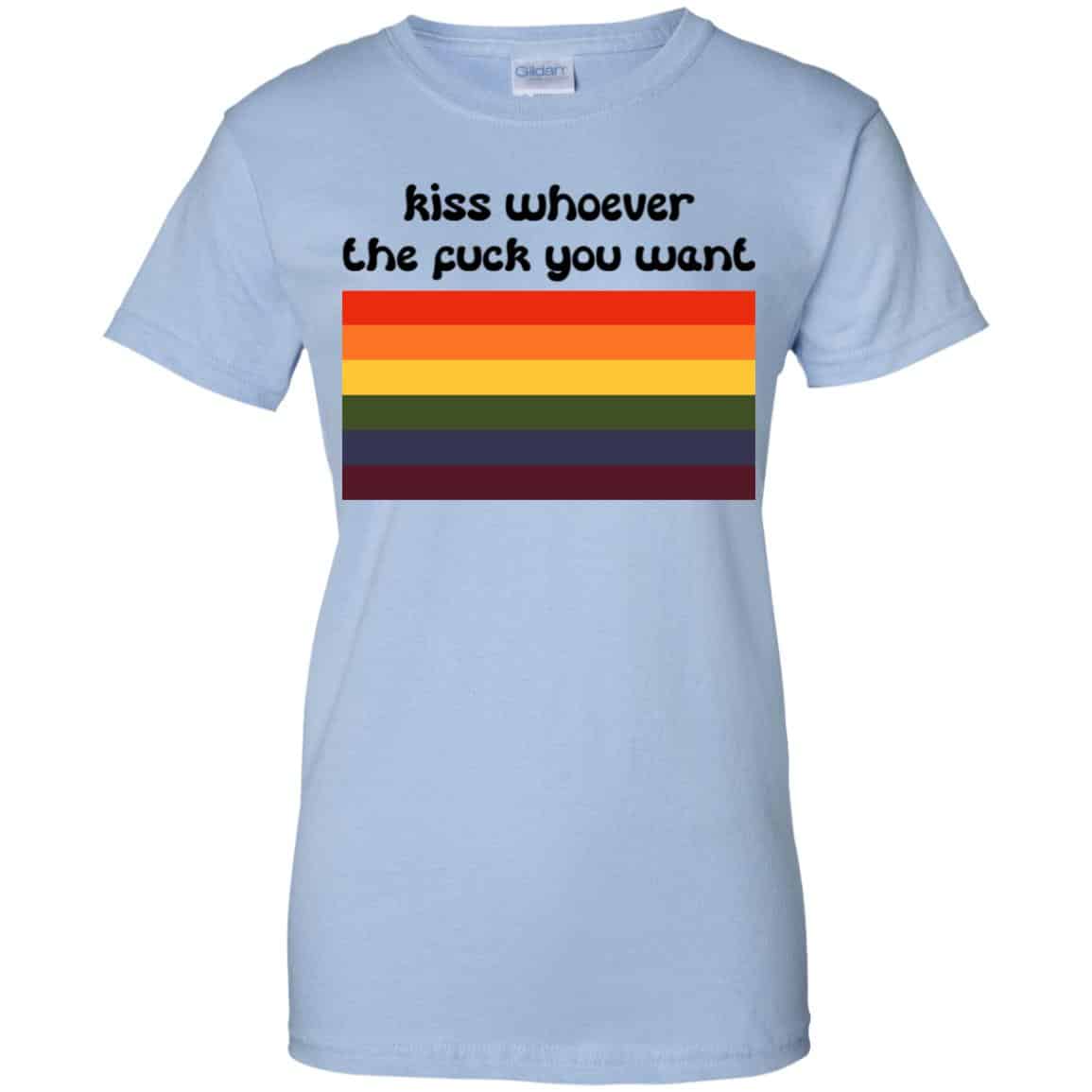 
	LGBT: Kiss Whoever The Fuck You Want T-Shirts, Hoodie, Tank