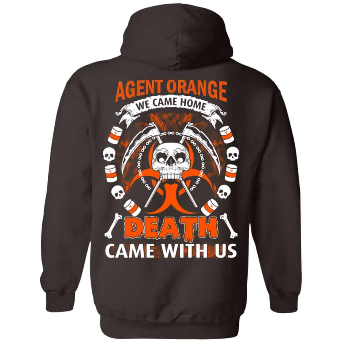 Viet Nam Veteran: Agent Orange We Came Home Death Came With Us T-Shirts, Hoodie, Sweater
