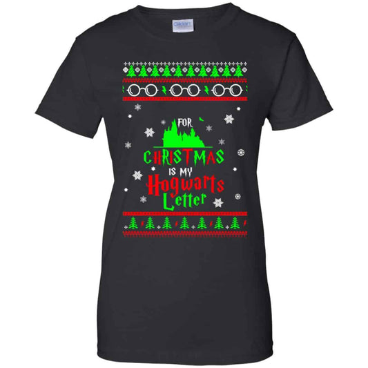 
	Harry Potter: All I Want Is My Hogwarts Letter Ugly Christmas Sweater, T-Shirts, Hoodie