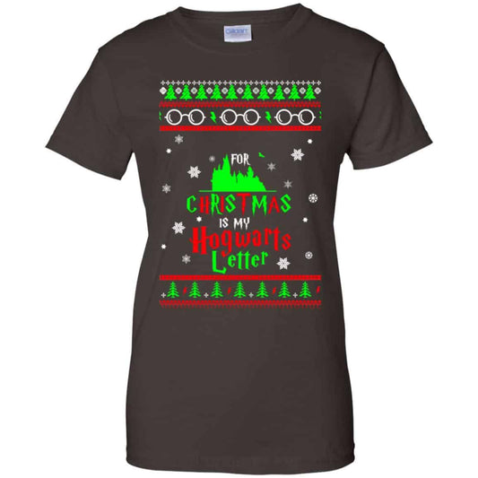 Harry Potter: All I Want Is My Hogwarts Letter Ugly Christmas Sweater, T-Shirts, Hoodie