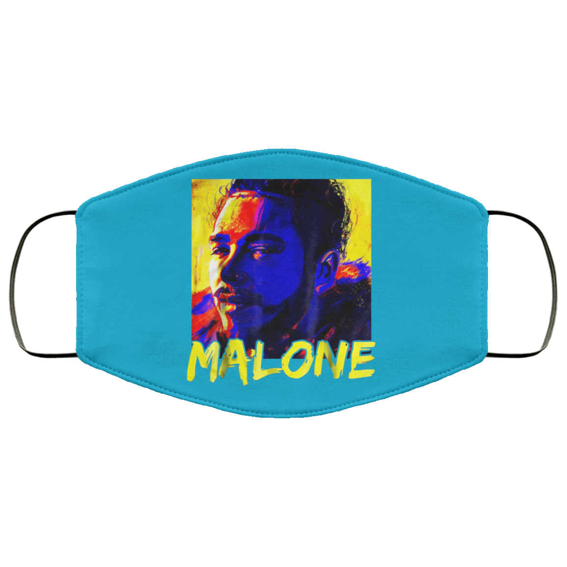 Malone Vintage Rapper Post Malone Face Mask