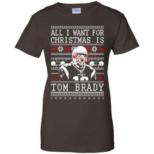 Tom Brady: All I Want For Christmas Is Tom Brady Christmas Sweater, T-Shirts, Hoodie
