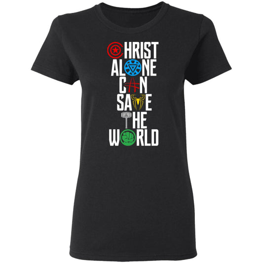Christ Alone Can Save The World – The Avengers Shirt, Hoodie, Tank
