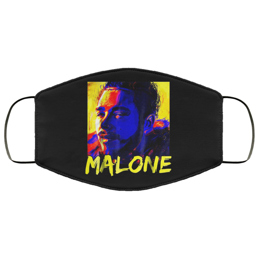 
	Malone Vintage Rapper Post Malone Face Mask