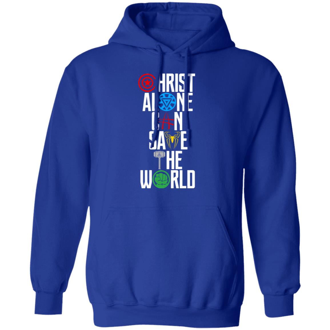 Christ Alone Can Save The World – The Avengers Shirt, Hoodie, Tank