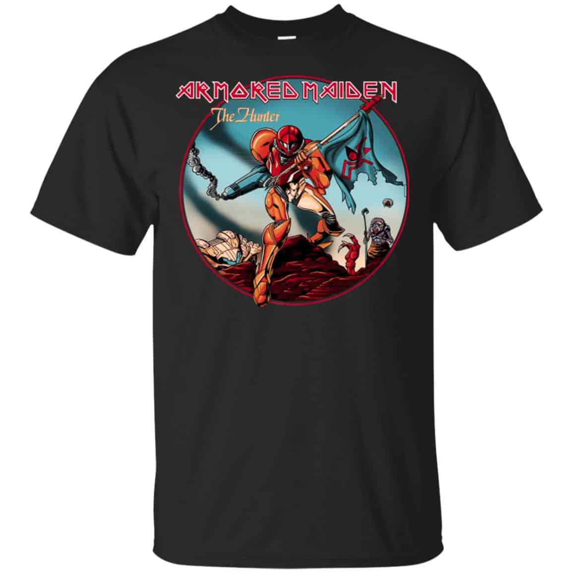 Armored Maiden The Hunter T-Shirts, Hoodie, Tank