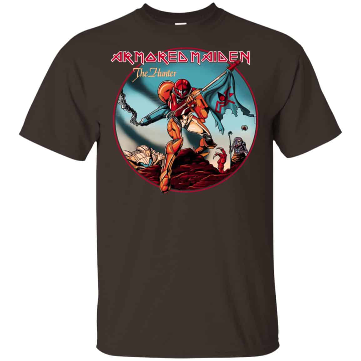 Armored Maiden The Hunter T-Shirts, Hoodie, Tank