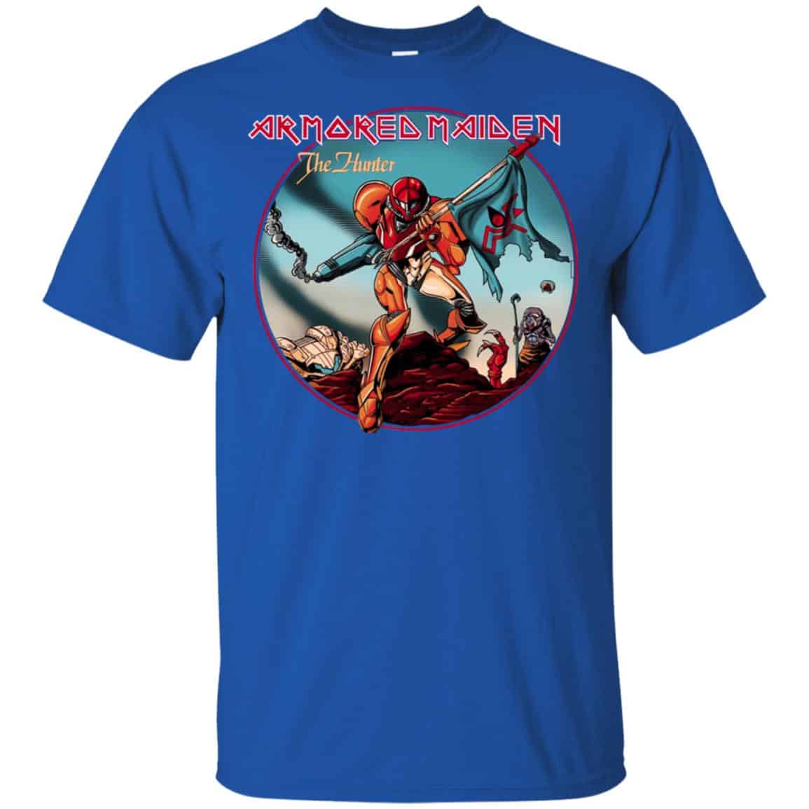 Armored Maiden The Hunter T-Shirts, Hoodie, Tank