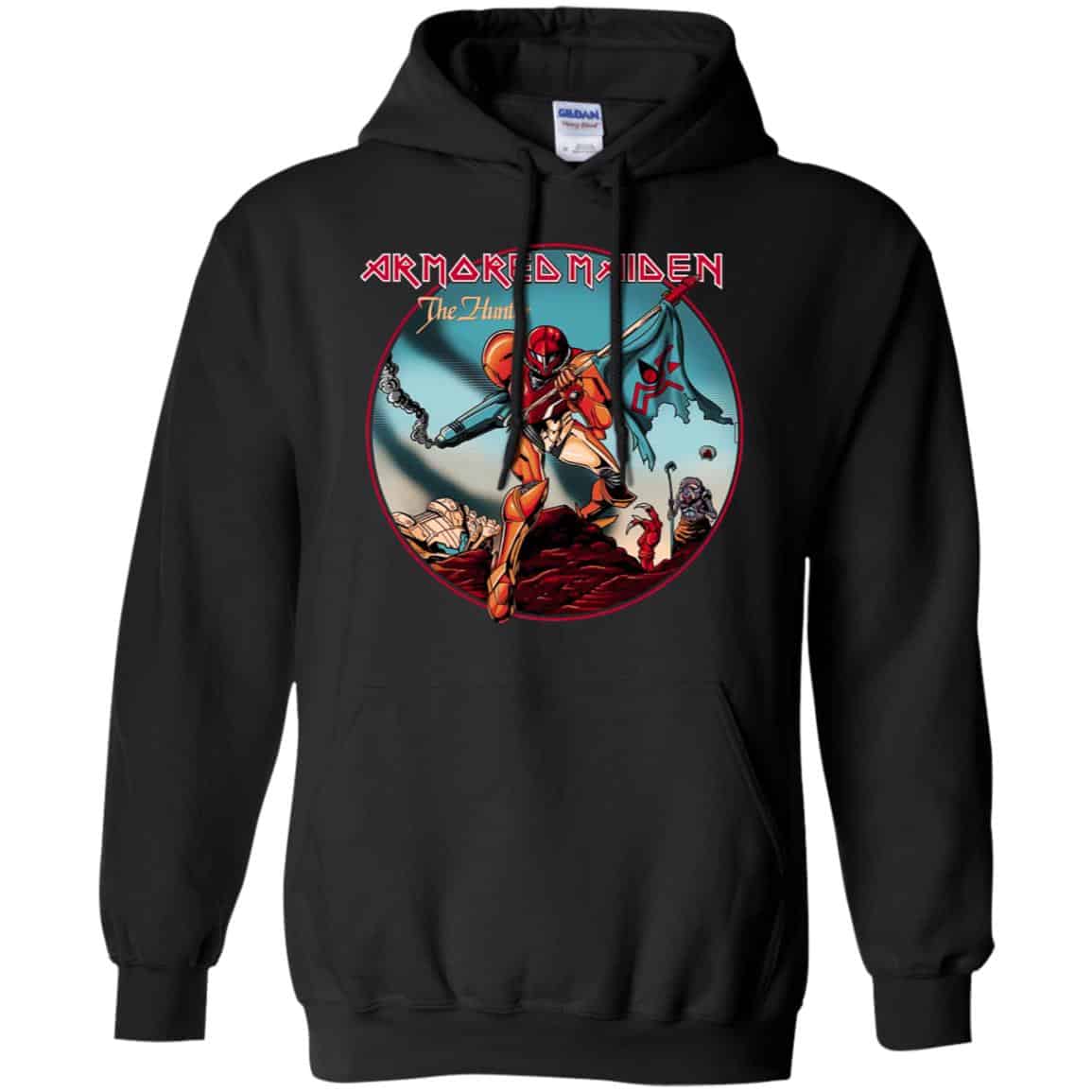 Armored Maiden The Hunter T-Shirts, Hoodie, Tank