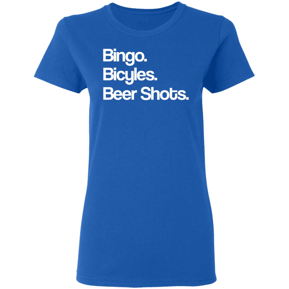 Bingo Bicycles Beer Shots Shirt, Hoodie, Tank