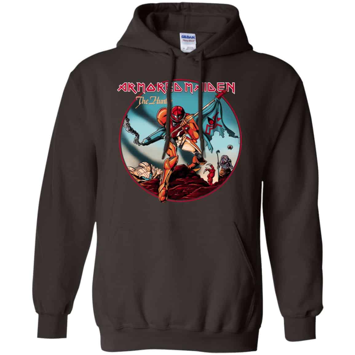Armored Maiden The Hunter T-Shirts, Hoodie, Tank