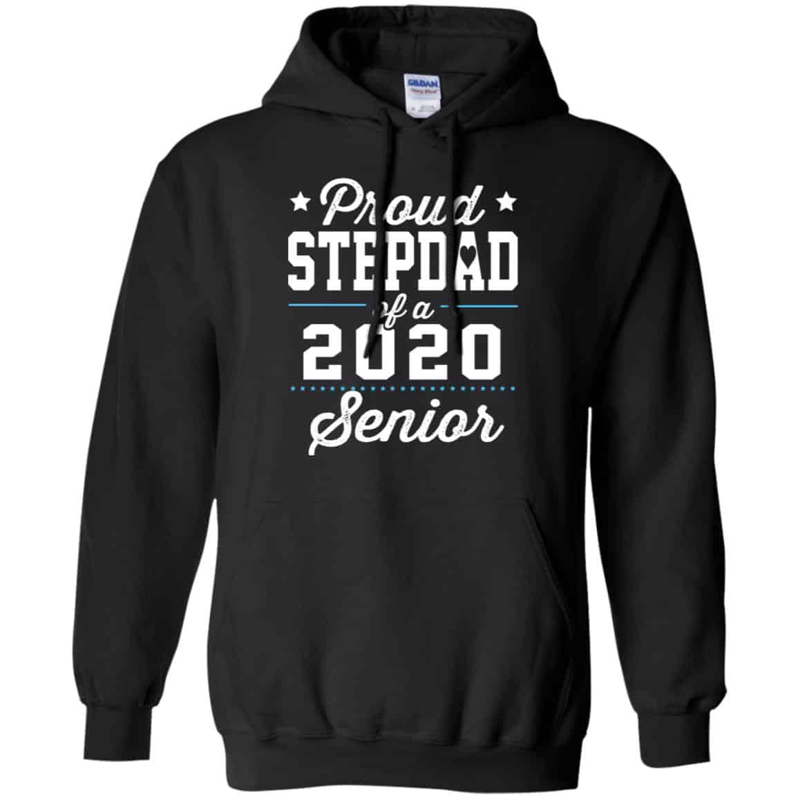 Proud Stepdad Of A 2020 Senior Graduation T-Shirts, Hoodie, Tank