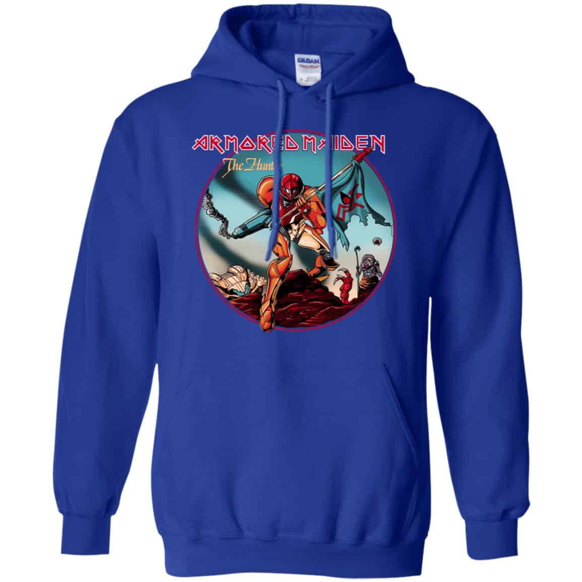 Armored Maiden The Hunter T-Shirts, Hoodie, Tank
