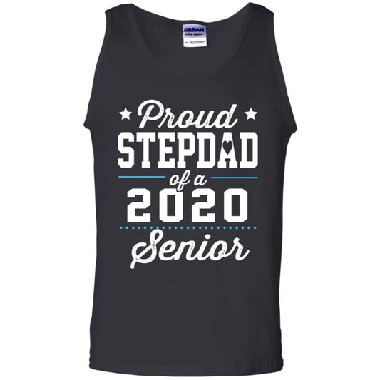 Proud Stepdad Of A 2020 Senior Graduation T-Shirts, Hoodie, Tank